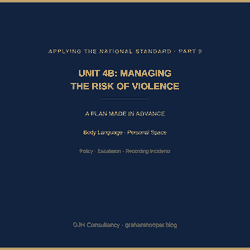 Unit 4b: Managing the Risk of Violence in the Learning Environment
